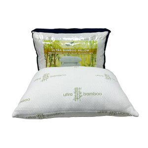 Bamboo Organic Medium Soft Pillow Set  2Pcs