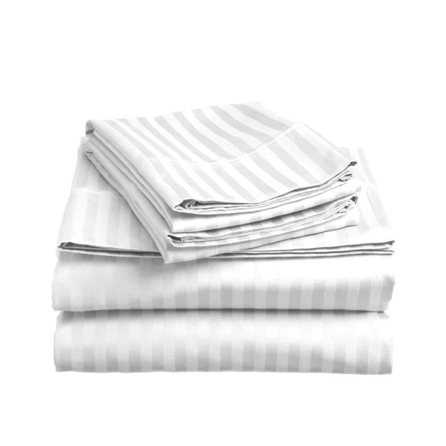 Duvet cover  6 Pc White color - Image 2