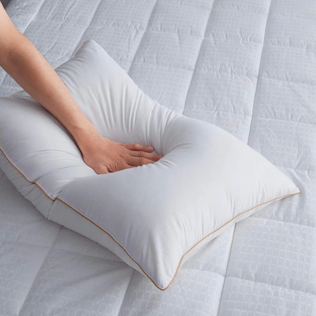 Down Proof Microfiber Pillow - 1200 Gram - Image 2