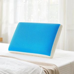 Gel memory foam pillow.