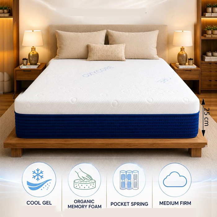 New Oxygel Pocket Spring Mattress